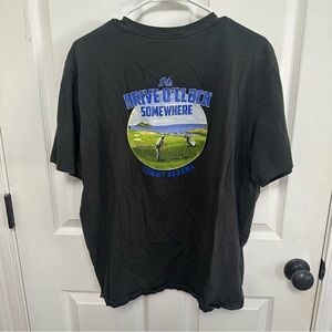 Tommy Bahama Men’s Tee “Drive O’Clock Somewhere”